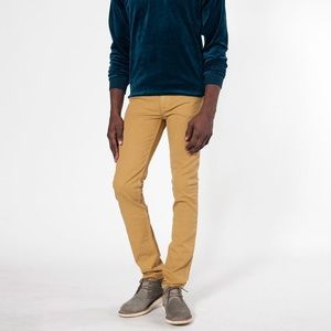 Men’s American Apparel Slim Slack Twill Pants